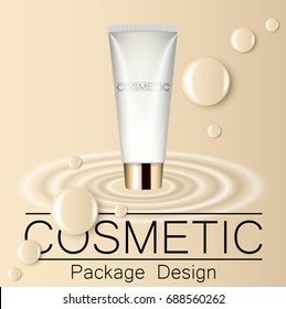concealer template design packaging of cosmetics