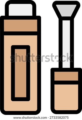 Concealer Vector Icon Design Illustration