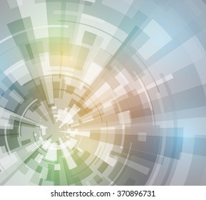 concentrate abstract image, vector illustration