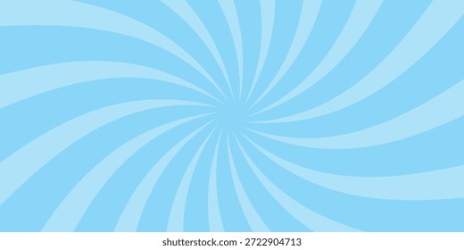 Líneas concentradas, líneas de efecto, girar, girar, ilustración de fondo, azul