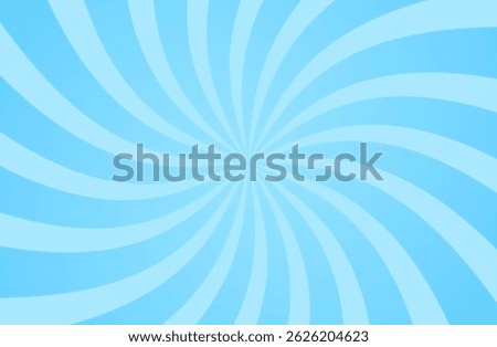 Concentrated lines, effect lines, swirling, rotating, background illustration, blue