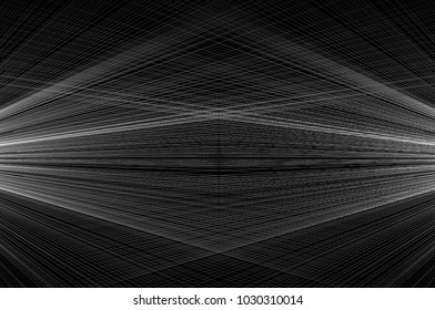 Concentrated spiral of lines pattern, Abstract background - concentrated striped pattern - black and white