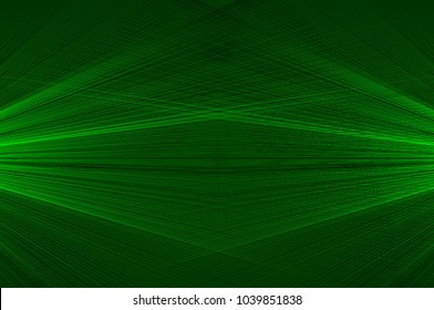 Concentrated spiral of lines pattern, Abstract background - concentrated striped pattern - green