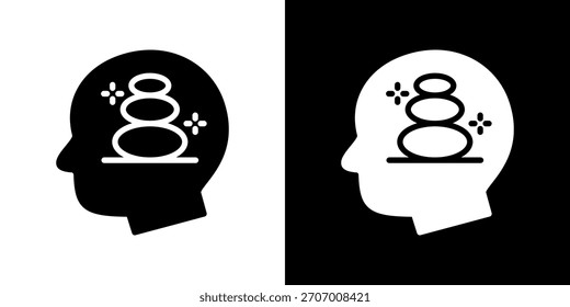 Ilustración vectorial de icono de concentración. Diseño De Estilo Plano Creado Para Una Flexibilidad Creativa En Versiones Claras Y Oscuras.