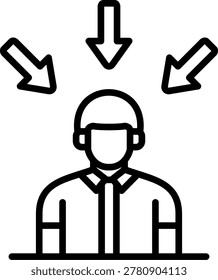 Concentration New Icon Design Creative