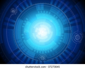 concentric abstract background
