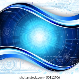 concentric abstract background