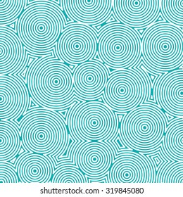 Concentric backgrounds - vector illustration 