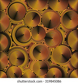 Concentric backgrounds - vector illustration 