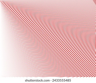 Concentric circle diagonal lines, oblique, monochrome stripe lines pattern.