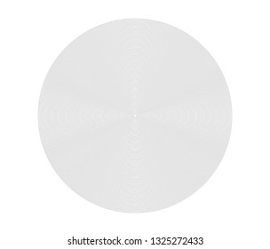 Concentric circle element. Black and white color ring. Abstract  vector illustration for sound wave, Monochrome graphic.