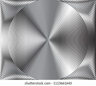 Concentric Circle Elements, Backgrounds. Abstract circle pattern. Black and white graphics