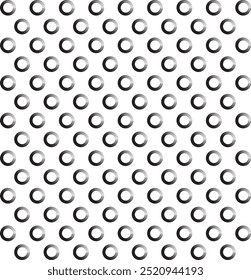 Concentric Circle Elements Backgrounds. Abstract circle pattern. Black and white graphics vector art background.