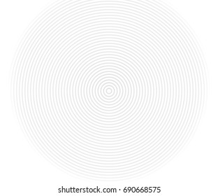 Concentric Circle Elements, Backgrounds. Abstract circle pattern. Black and white graphics