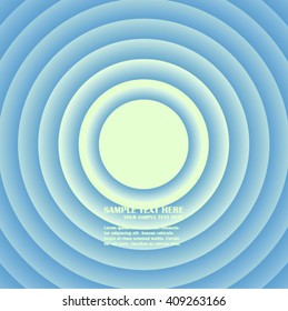 Concentric Circle Elements- Background.Vector Illustration