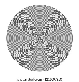 Concentric circle elements. Element for graphic web design, Template for print, textile, wrapping, decoration, vector illustration