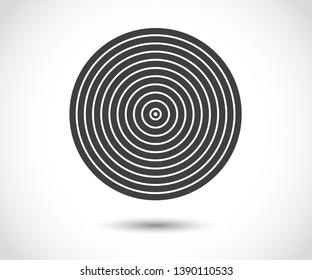 Concentric circle elements. Element for graphic web design, Template for print, textile, wrapping, decoration, vector illustration
