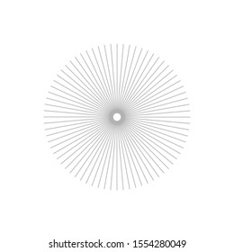 Concentric circle elements. Element for graphic web design, Template for print, textile, wrapping, decoration, vector illustration