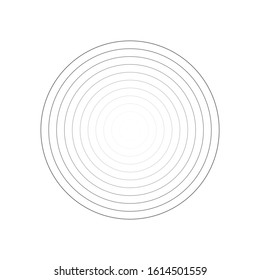 Concentric circle elements. Element for graphic web design, Template for print, textile, wrapping, decoration, vector illustration