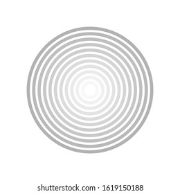 Concentric circle elements. Element for graphic web design, Template for print, textile, wrapping, decoration, vector illustration