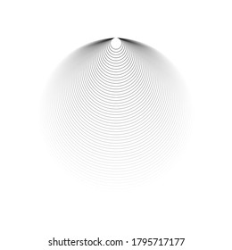 Concentric circle elements. Element for graphic web design, Template for print, textile, wrapping, decoration, vector illustration