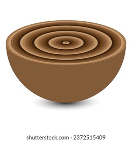 Concentric circle elements. Element for graphic web design, Template for print, textile, wrapping, decoration, vector illustration