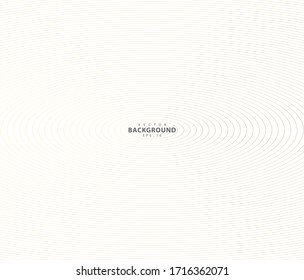 Concentric circle. Illustration for sound wave. Abstract circle line pattern. Black and white graphics. EPS10 - Illustration