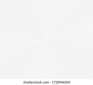 Concentric circle. Illustration for sound wave. Abstract circle line pattern. Black and white graphics. EPS10 - Illustration