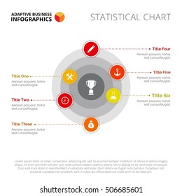 Concentric Circles Diagram Slide Template