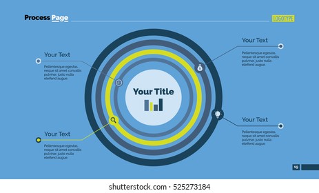 Concentric Circles Diagram Slide Template