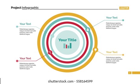 Concentric Circles Diagram Slide Template