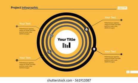 Concentric Circles Diagram Slide Template