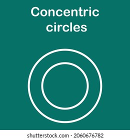 concentric circles geometry in mathematics