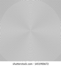 Concentric circles pattern. Abstract monochrome-geometric illustration.