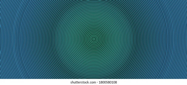 Concentric circles. Quantum processing, deep learning artificial intelligence 
concept. Future new technology  for business or science presentation. Vector background
