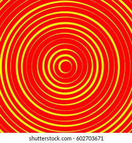 Concentric circles, rings abstract pattern. Suitable as backgrounds or elements.