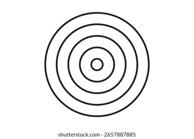 Concentric Circles Target Design Set