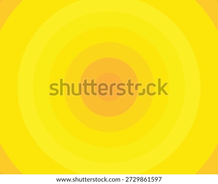 Concentric Circles of Yellow and Orange Gradient Background Keywords: background, gradient