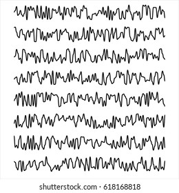Concentric circular pattern. Random burst, radiating, radial element with distortion