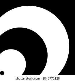 Concentric cirlces, concentric rings abstract geometric element