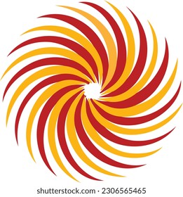 Concentric Design Stock Illustrations (spiral rays