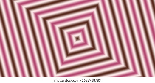 Concentric diamond shapes with gradient color transitions create a visually appealing abstract background.