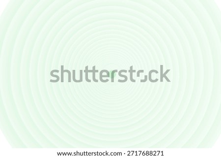 Concentric Green Circle Background with Radial Depth for Visual Focus