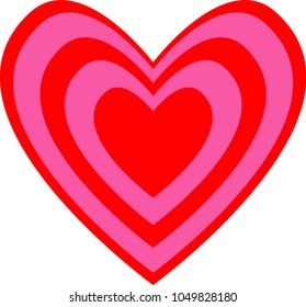 1,870 Concentric Hearts Images, Stock Photos & Vectors | Shutterstock