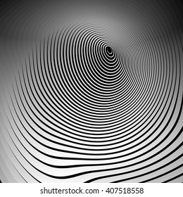 Concentric shapes with deformation