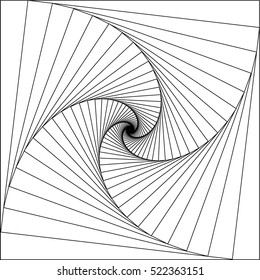 Concentric Squares 4pt stroke