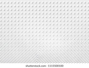Concentric Squares Halftone Engraving Black and White Striped Texture. Lined Gradient Template for Design, Background, Wrapping, Website Decoration