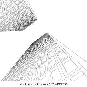 Concept 3D architecture 