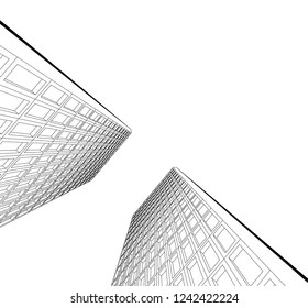 Concept 3D architecture 