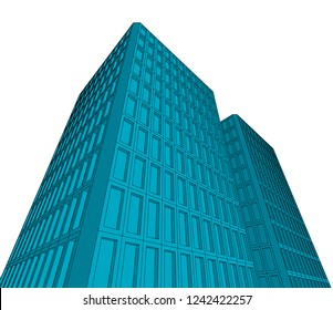 Concept 3D architecture 